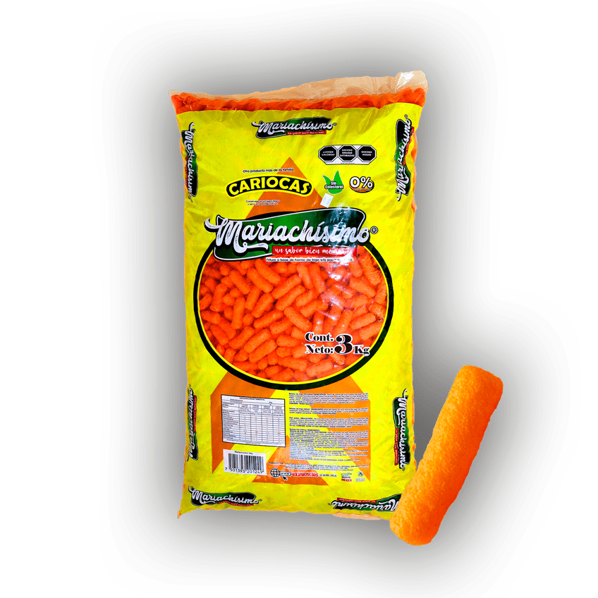 Bolsa de puff avión sabor queso de 3 kg